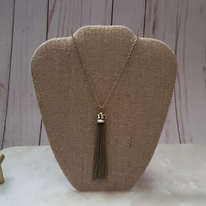 J. Crew tassel necklace